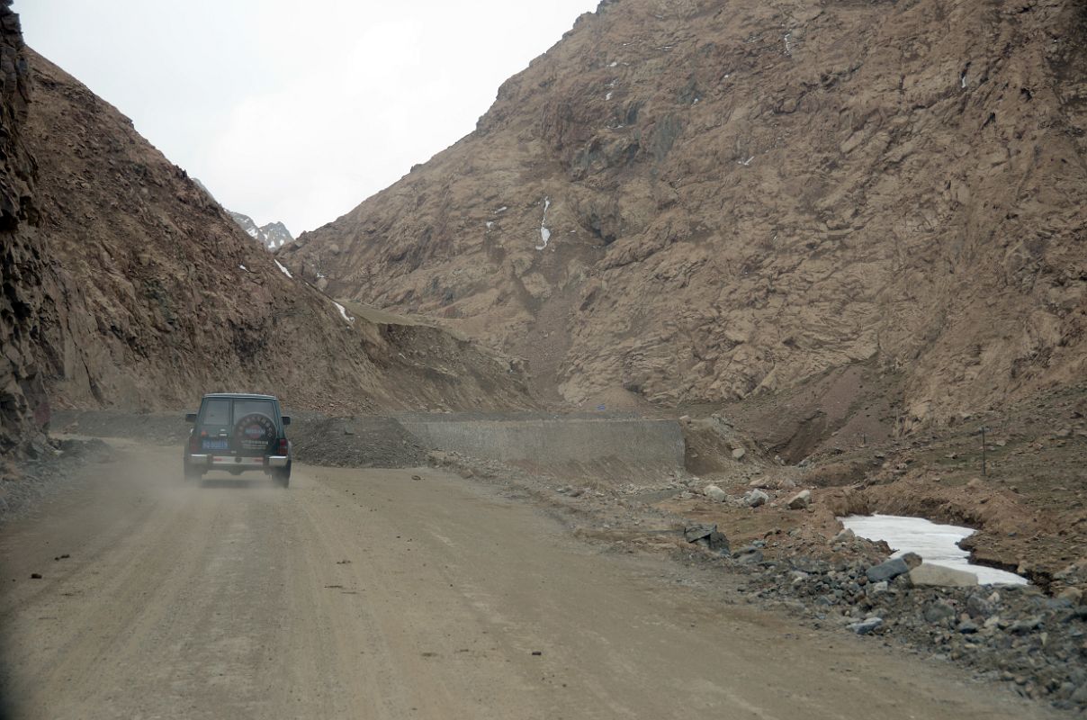 26 Graded Dirt Road Nearing Chiragsaldi Pass On Highway 219 On The Way To Mazur And Yilik